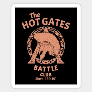 The Hot Gates Battle Club Sticker